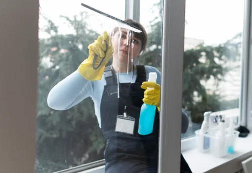 Nettoyage de vitres intérieures et extérieures à Zilia